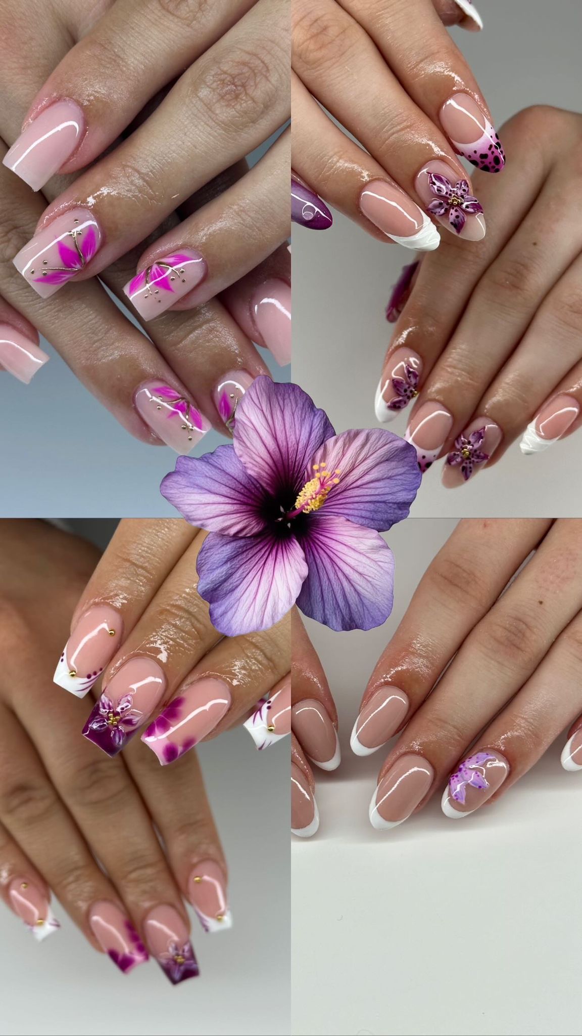 Luxuriöses Coffin-Naildesign · Moonlit Nails Hildesheim